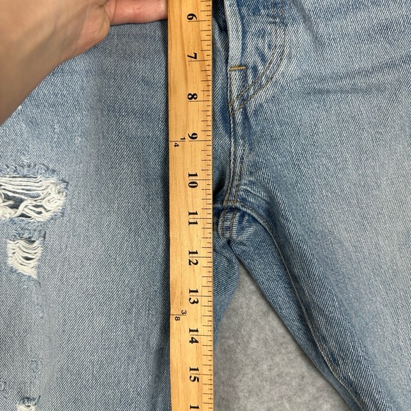Levi's Light Blue Distressed Women's Jeans - Picture 7 of 14
